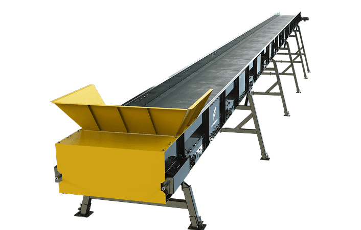 Flat slider bed conveyors