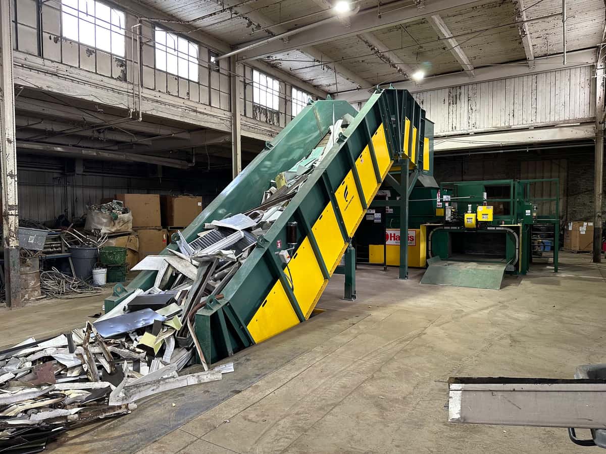 D4 Car Shredder Infeed
