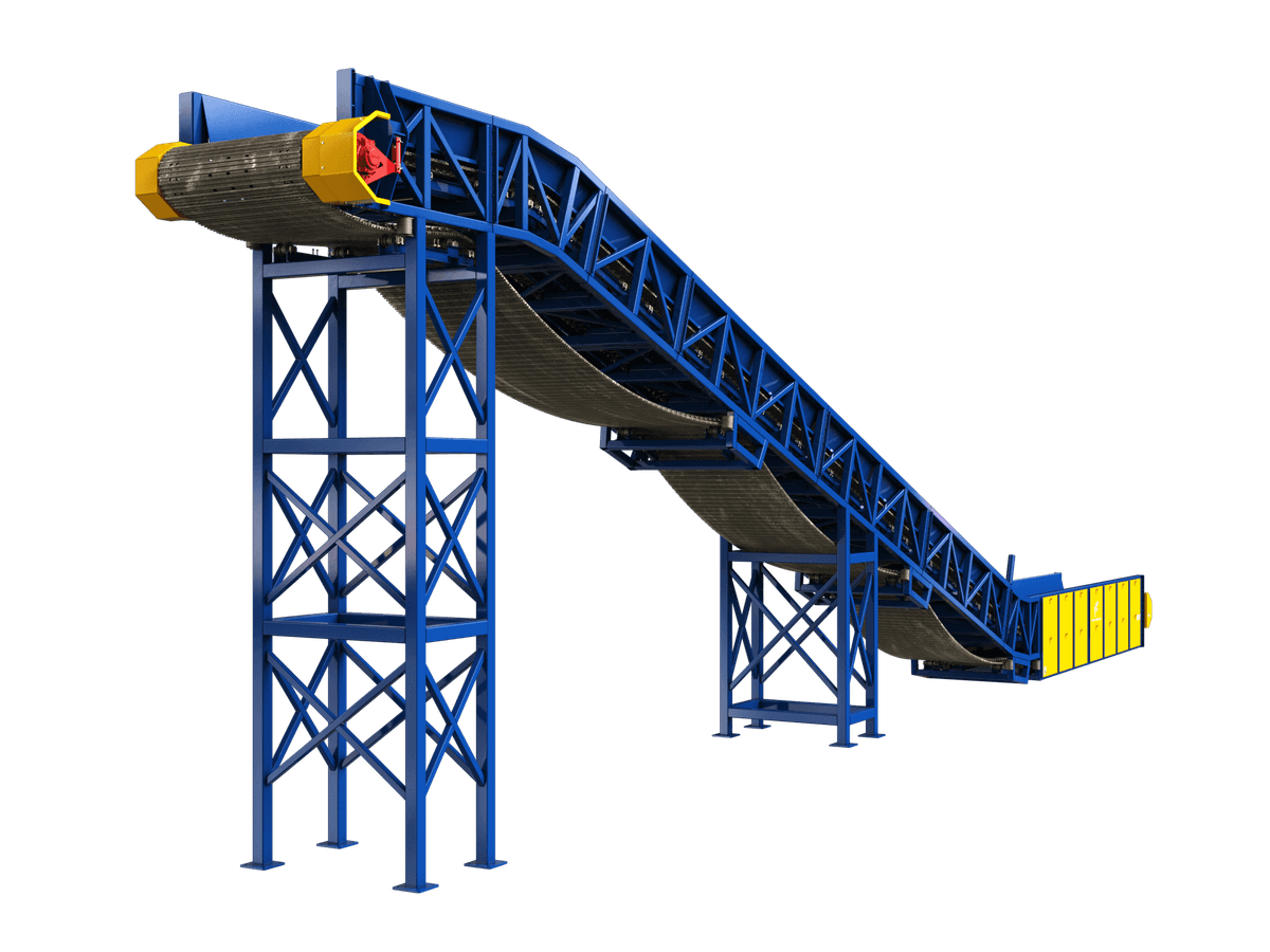D4 Radial Stacker Conveyors