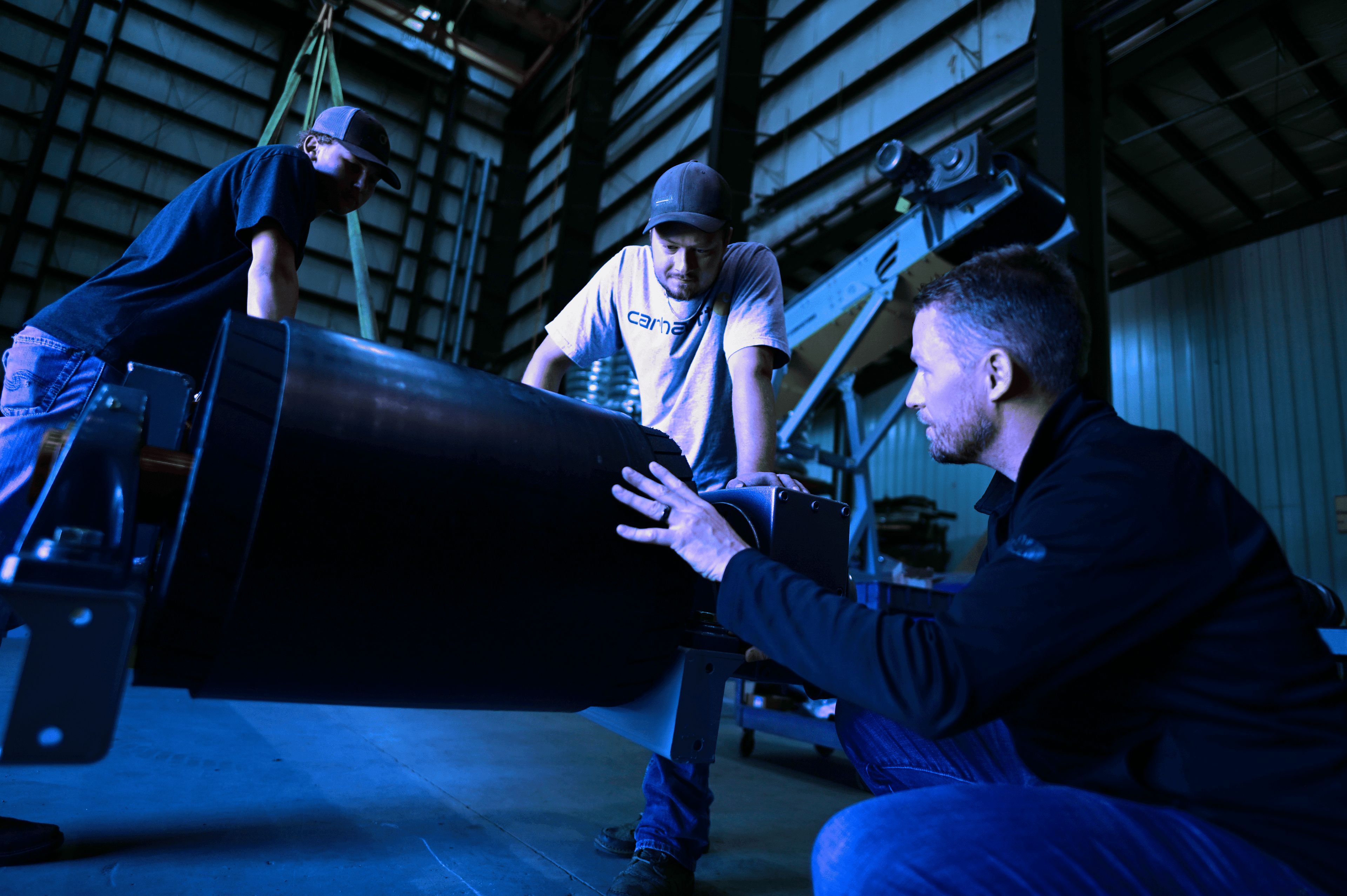 Industrial machinery background