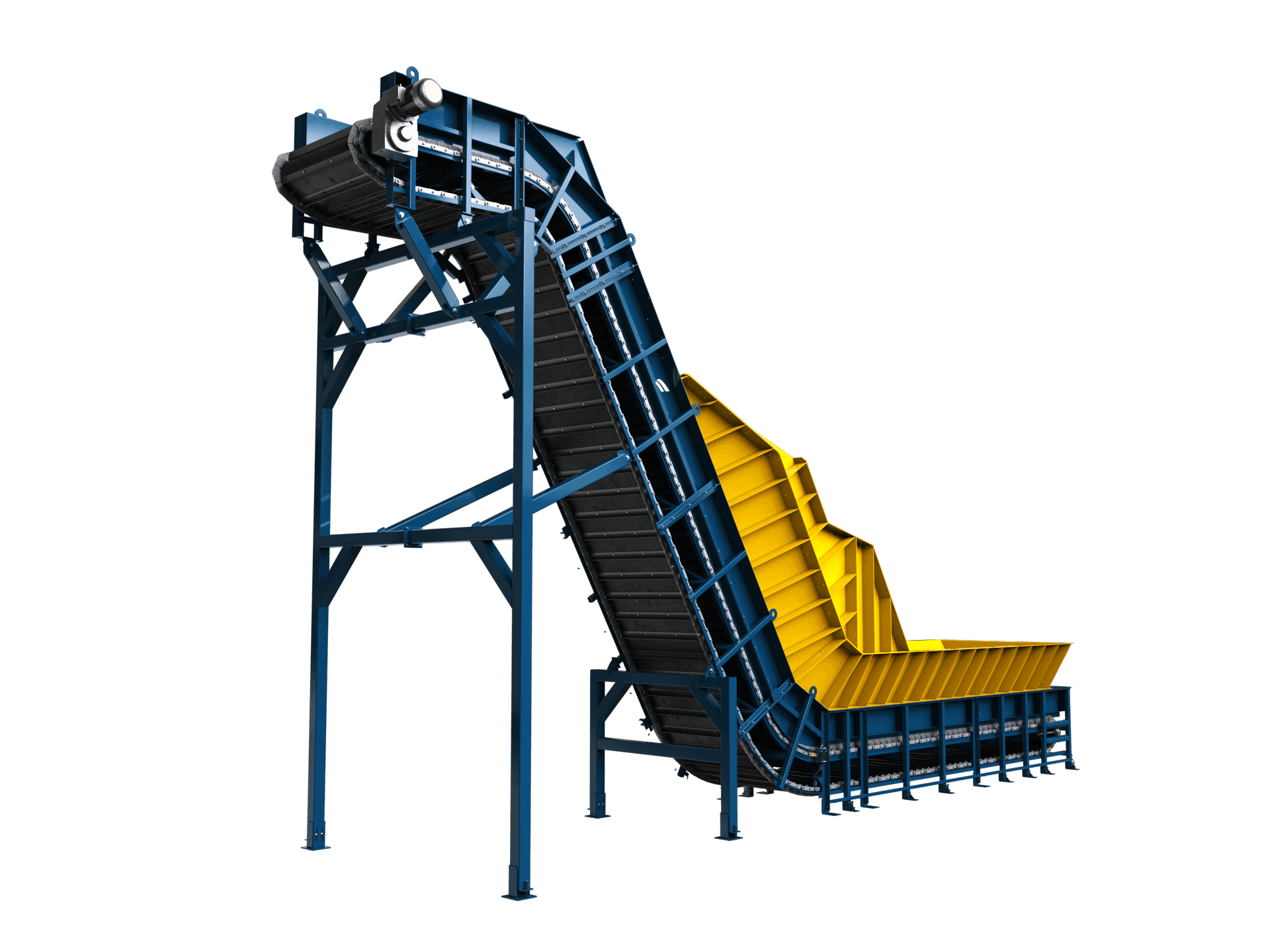 Tumble-back roller chain conveyors| Fluent Conveyors