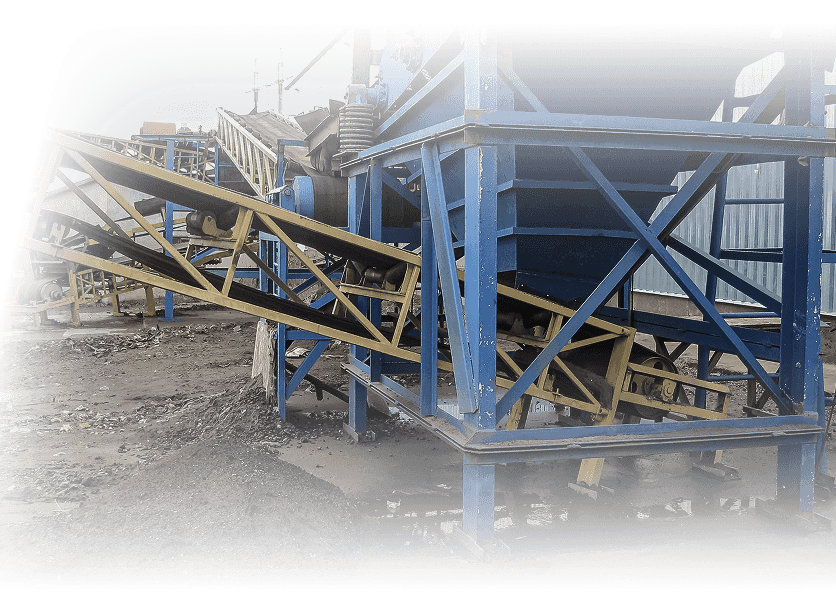 Hopper, pit, and transfer feed| Fluent Conveyors