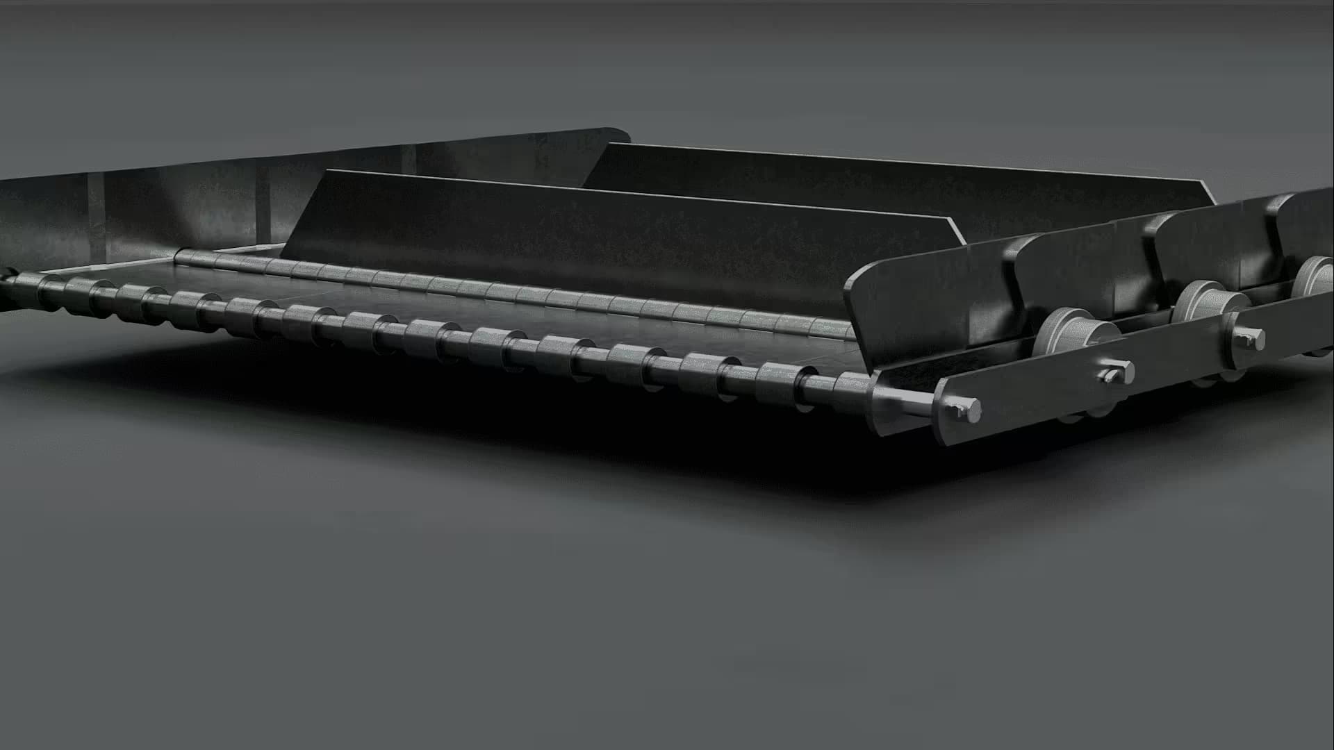 Hinged Steel Belts | Fluent Conveyors