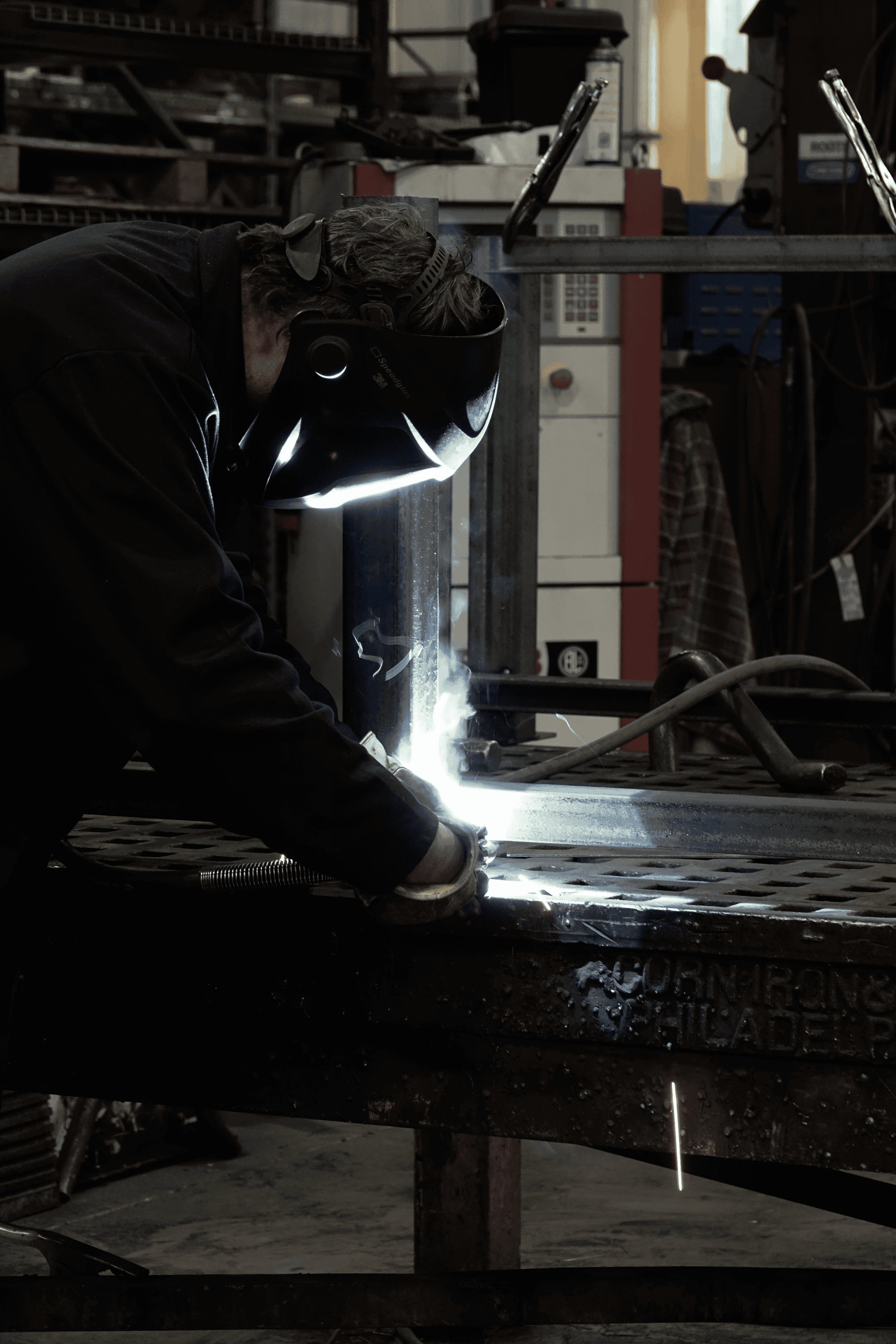 Industrial conveyor belt system