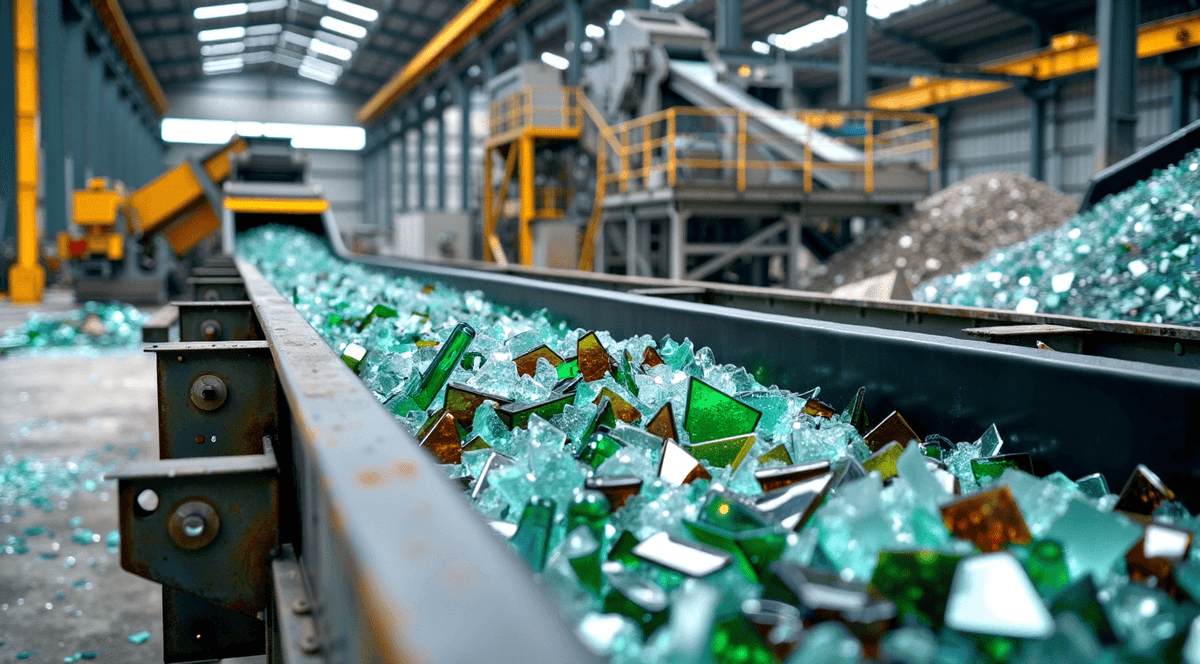 Glass recycling