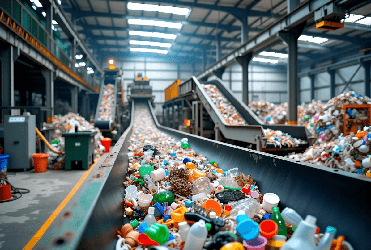 Plastics recycling