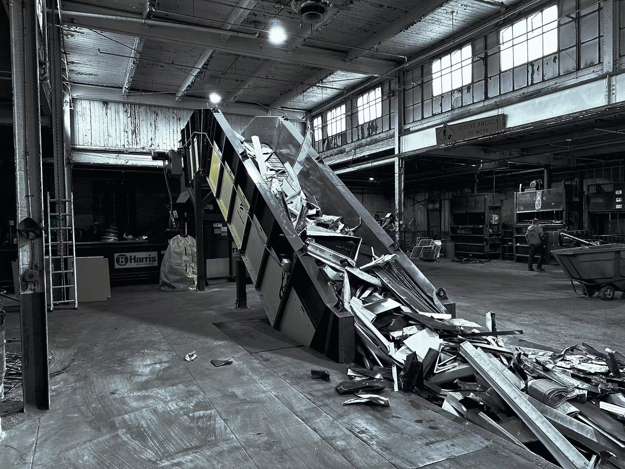 Scrap metal recycling