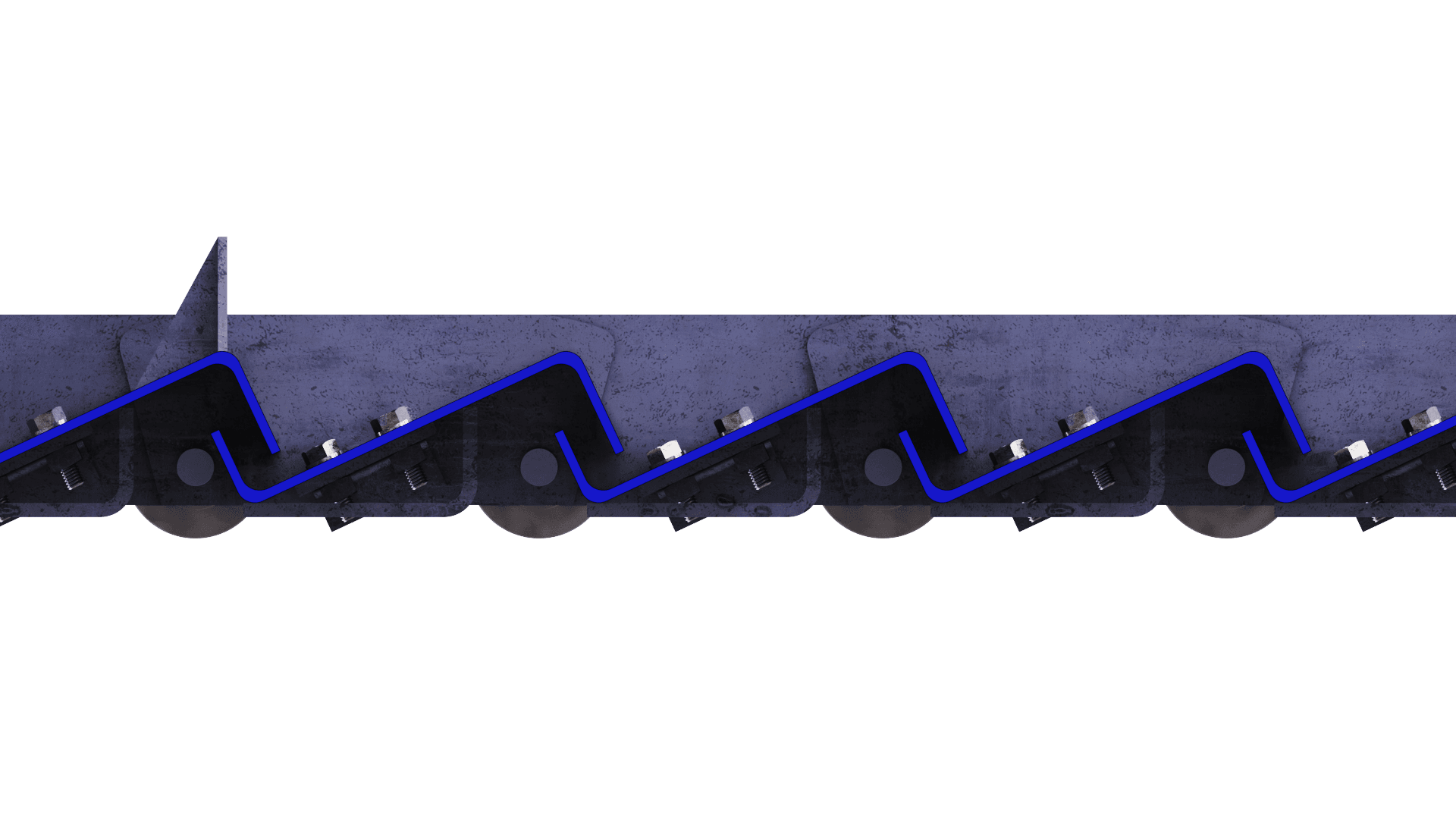 Enhanced durability and extended service life compared to conventional belts