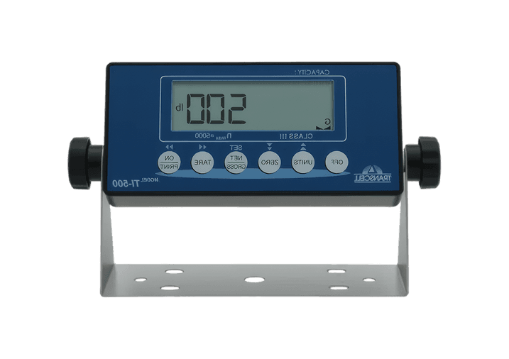 Conveyor weighing indicators