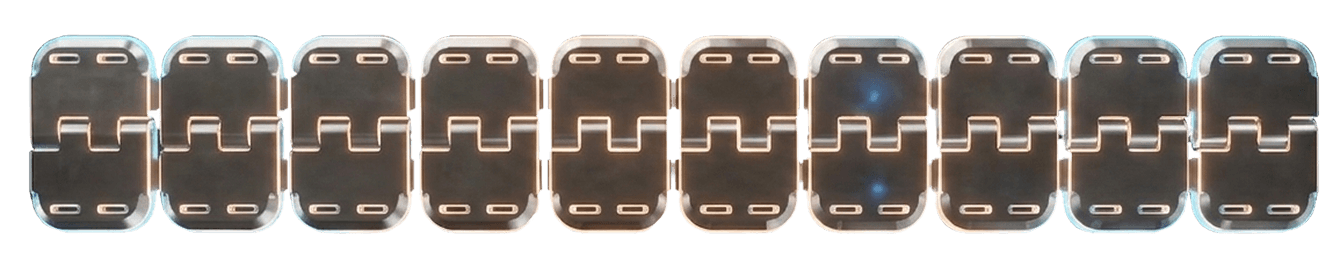 Bolt solid plate fastening system