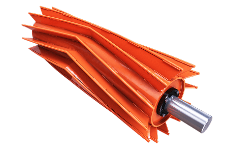 Chevron wing pulleys