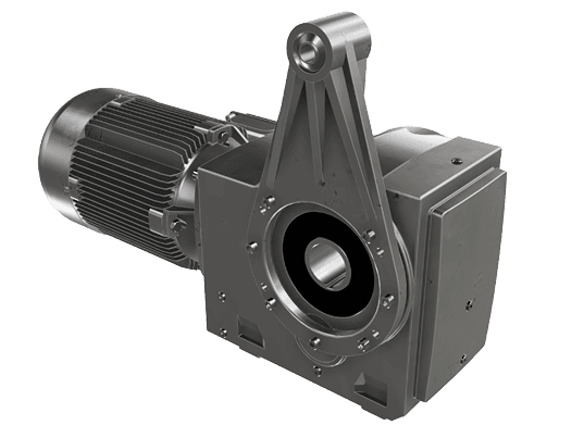 Choose helical bevel drives when:
