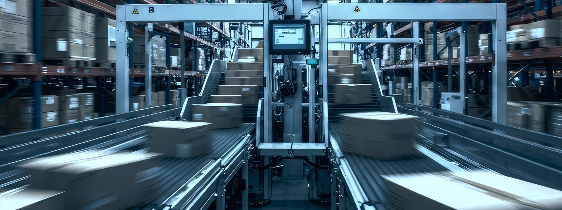 Logistics industry conveyor systems