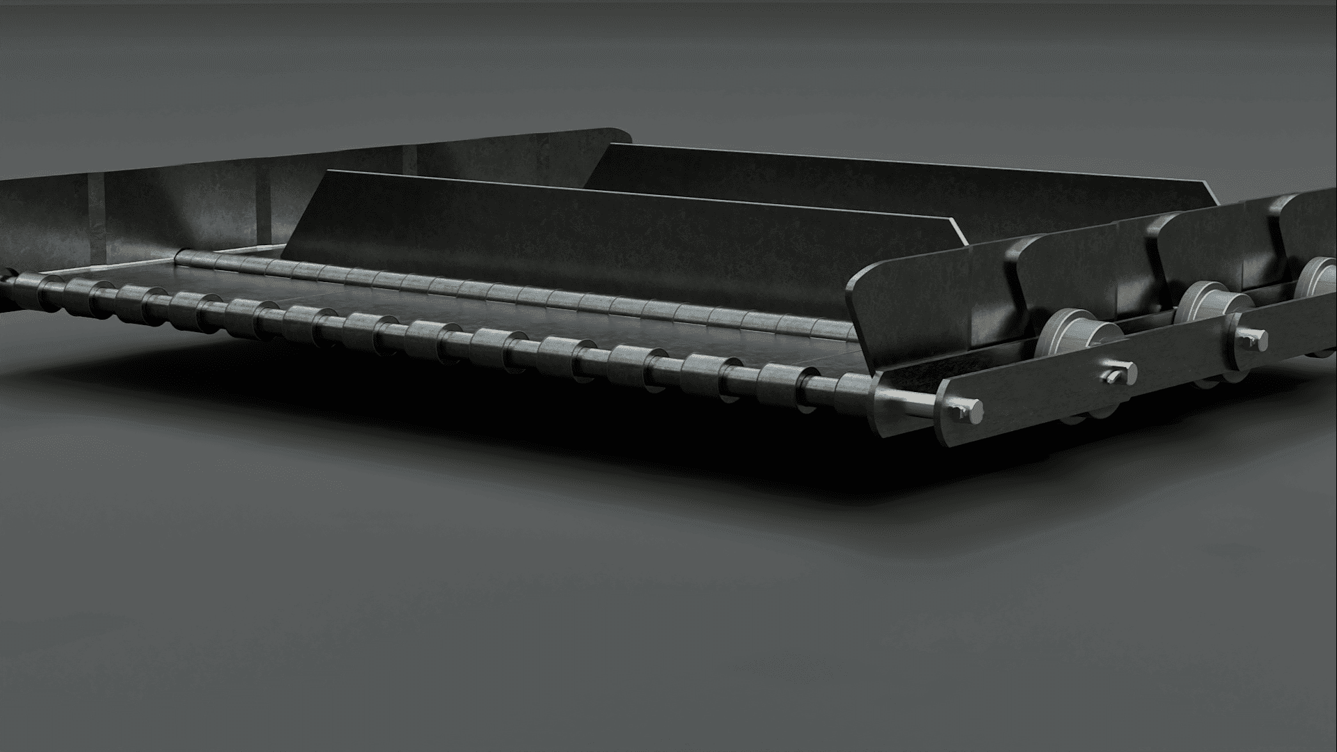 Hinged steel belts Fluent Conveyors