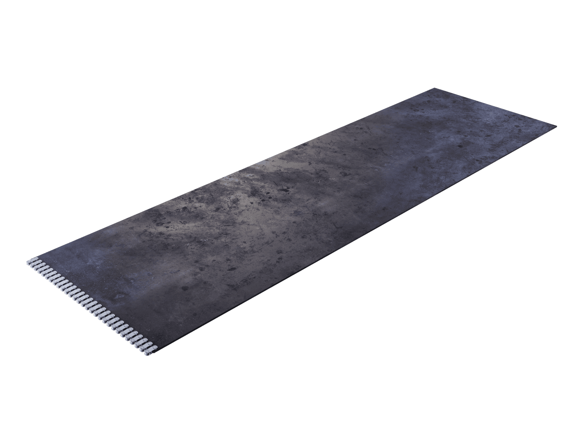 Flat idler conveyor belts