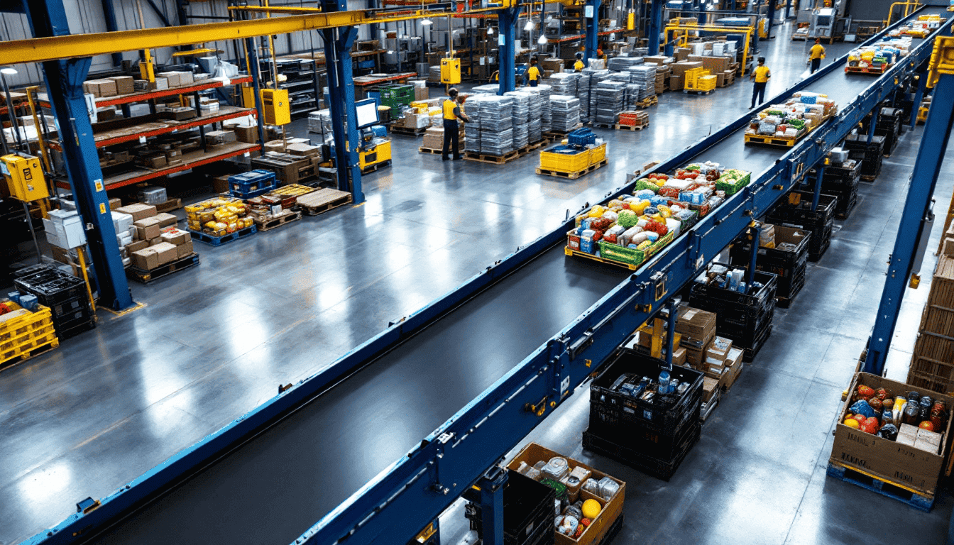 Grocery distribution centers