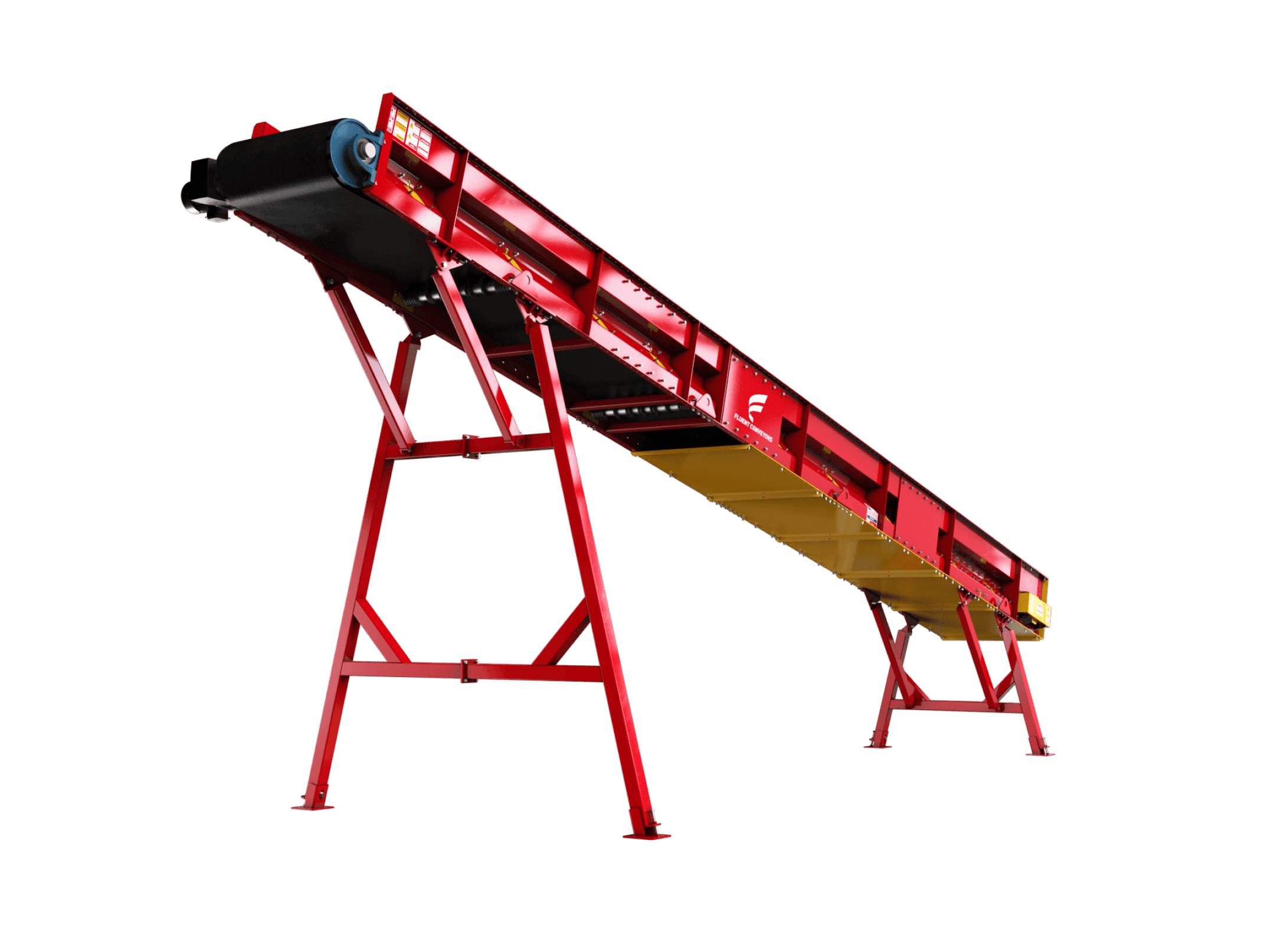 Fluent Conveyors Models Flat Idler Conveyors