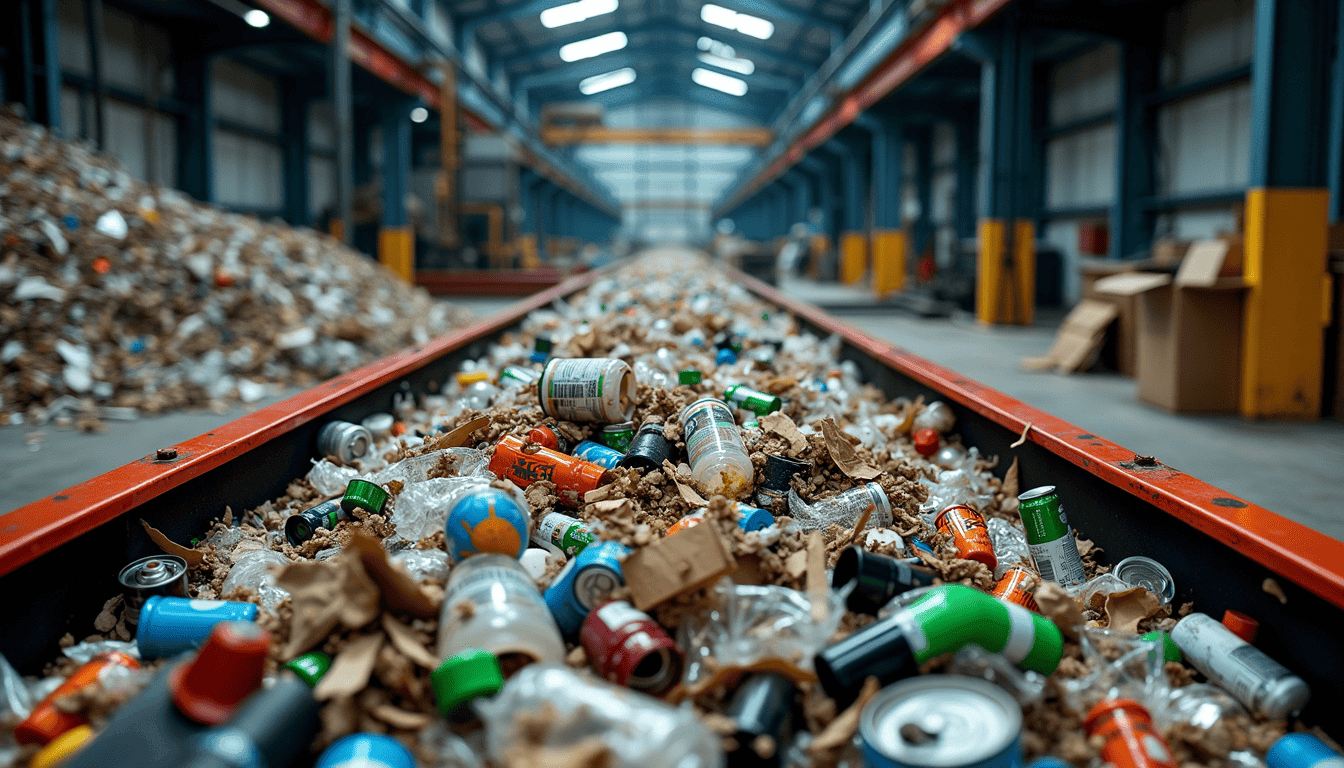 Fluent Conveyors recycling conveyors