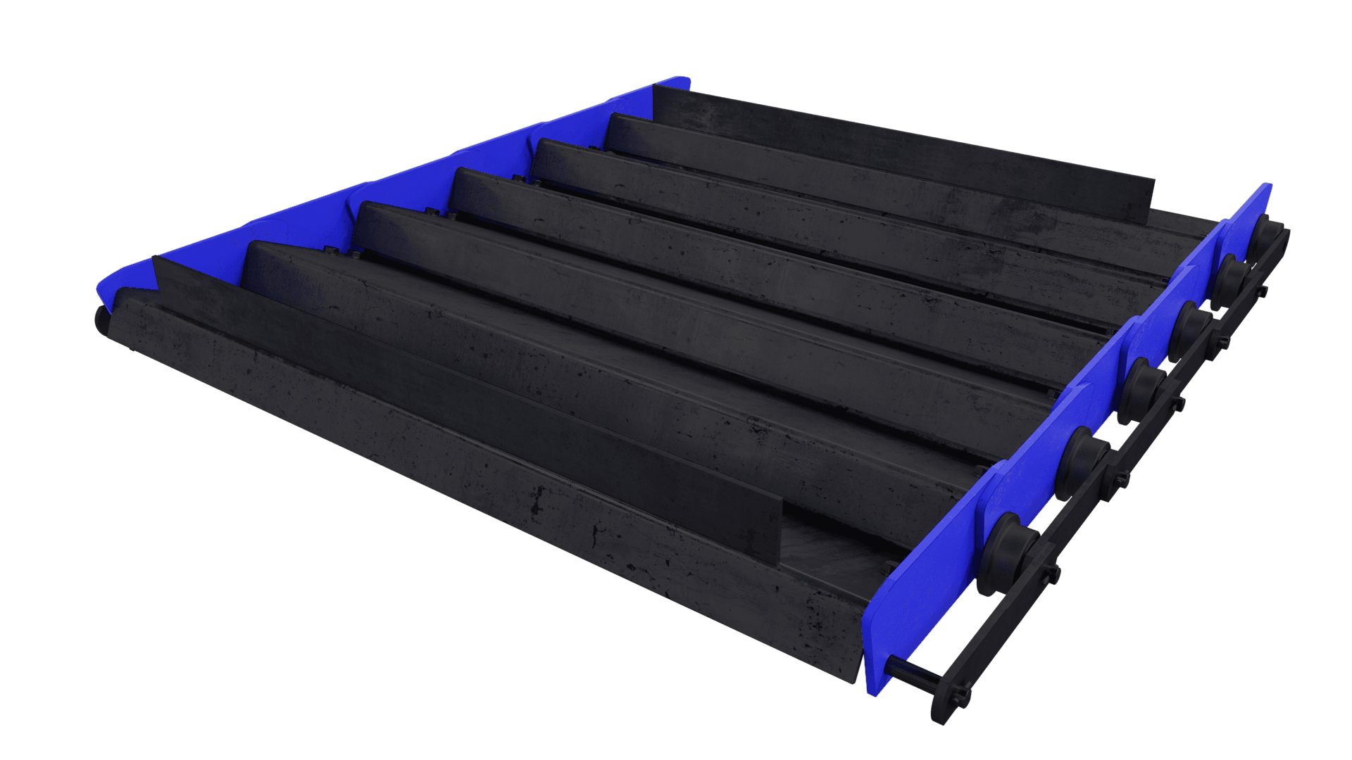 Extended inner side bar staggered wings