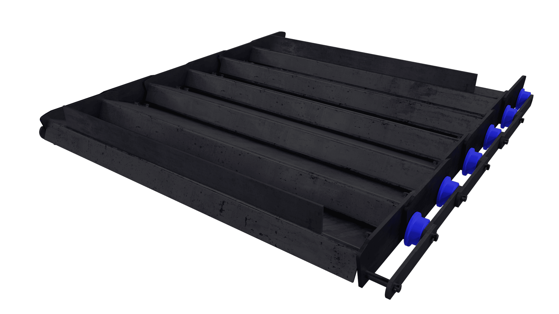 Hardened sintered steel rollers