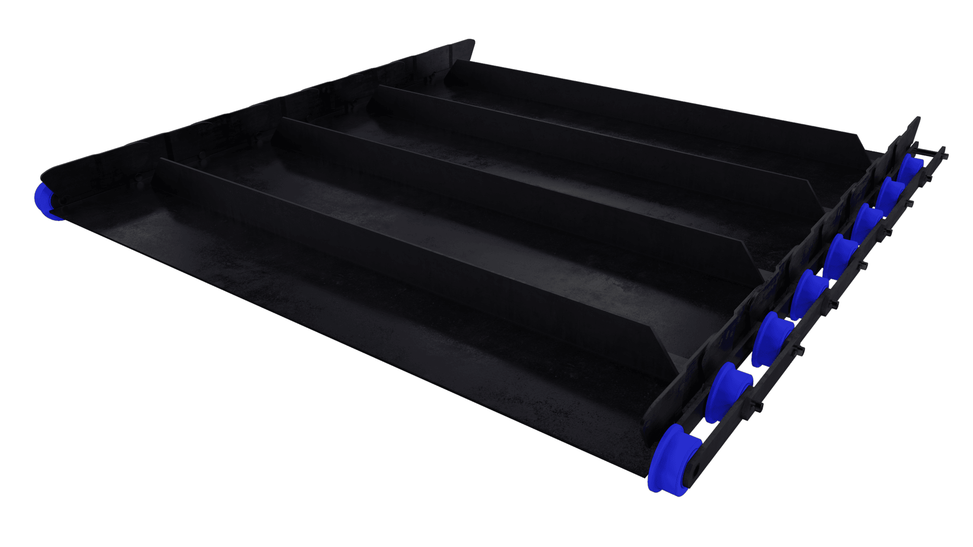 Hardened sintered steel rollers
