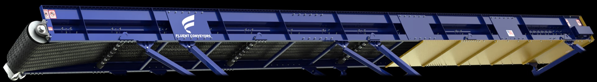 Fluent Conveyors - rugged conveyor detail