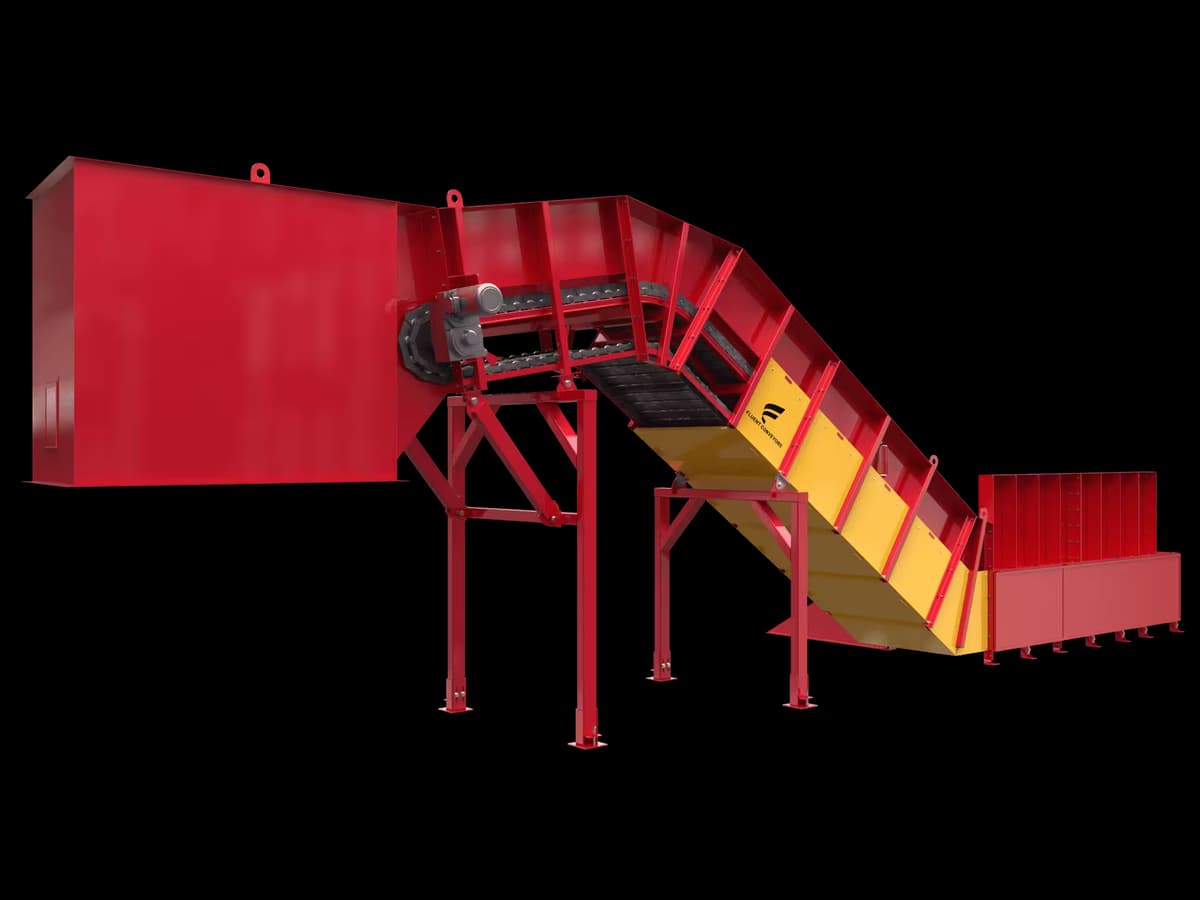 Quality material recovery conveyor systems