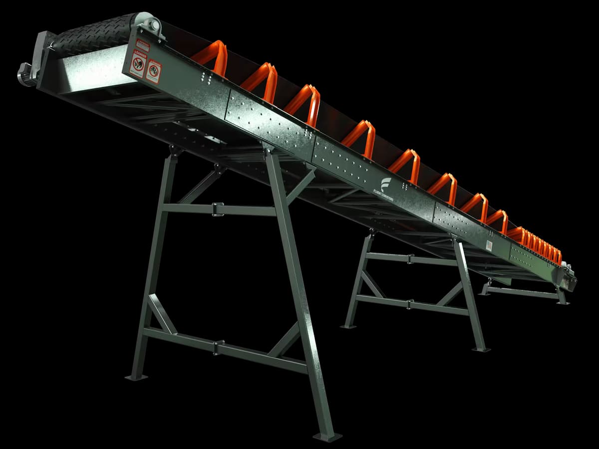 Wash plant conveyor systems