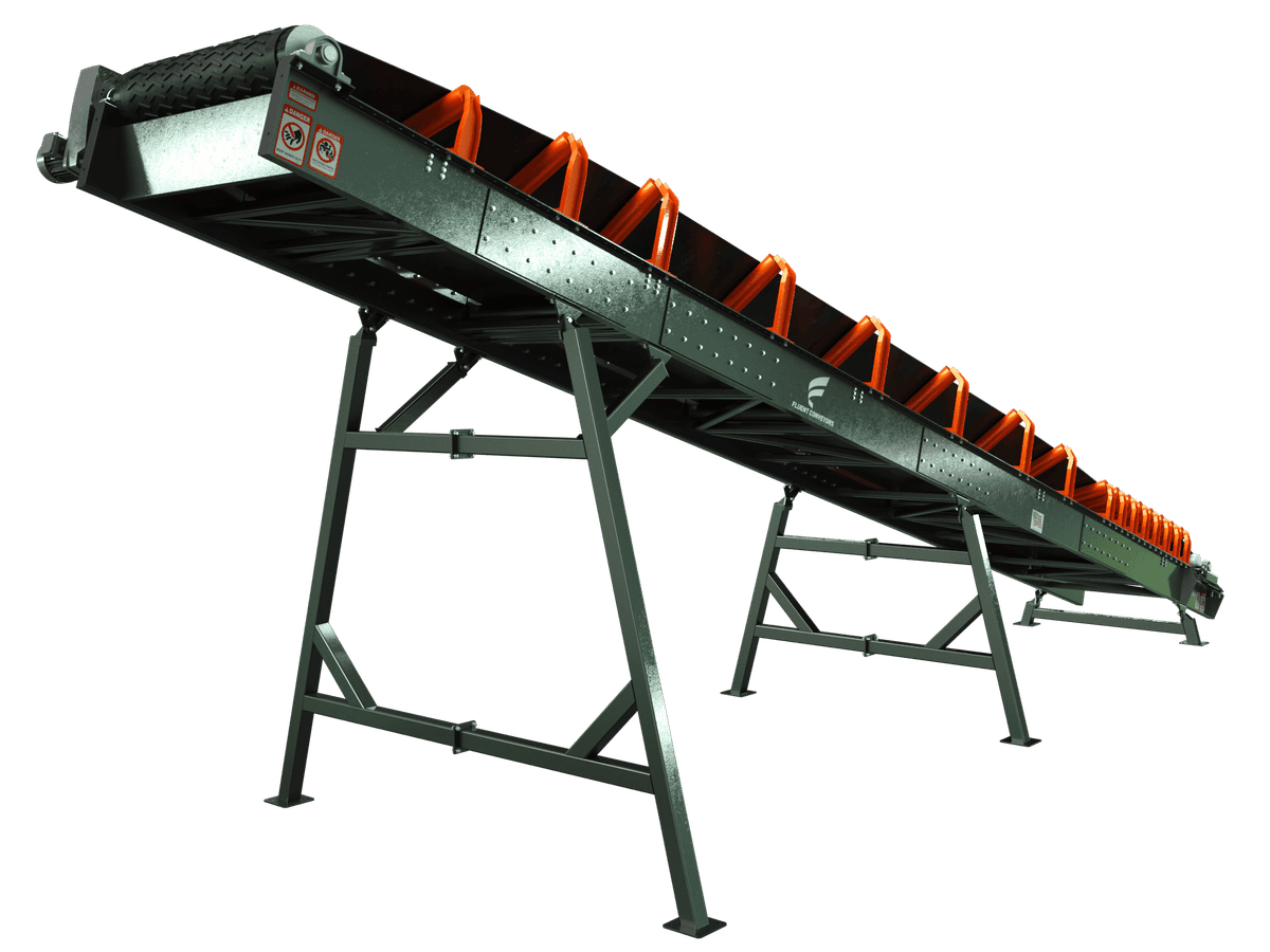Wash plant conveyor systems