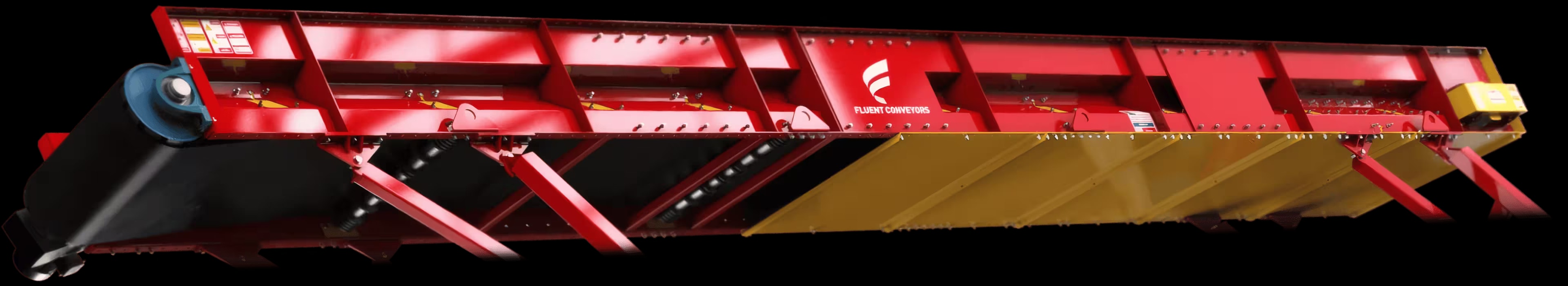 Conveyors for recycling and industrial applications