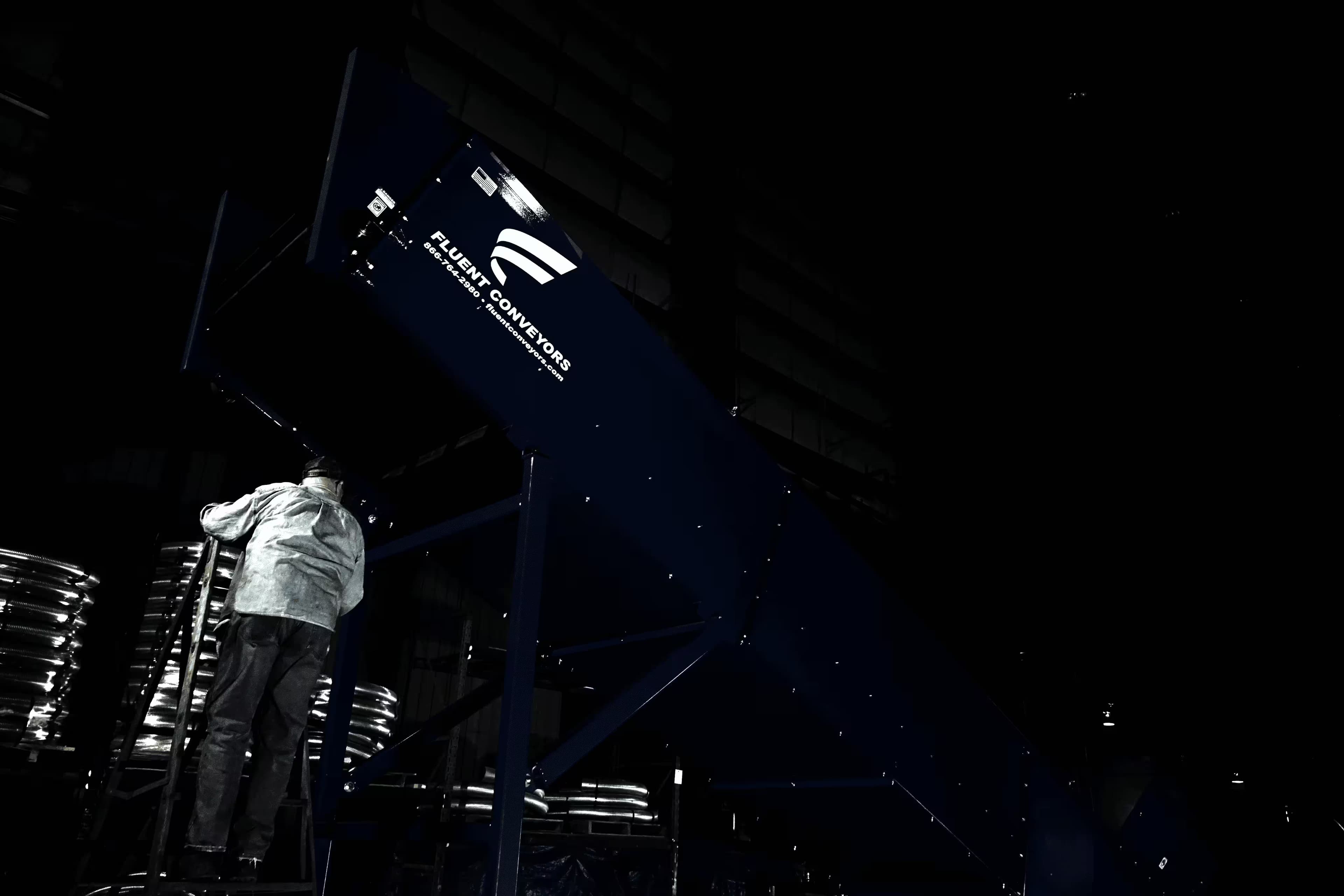 Conveyors for recycling and industrial applications