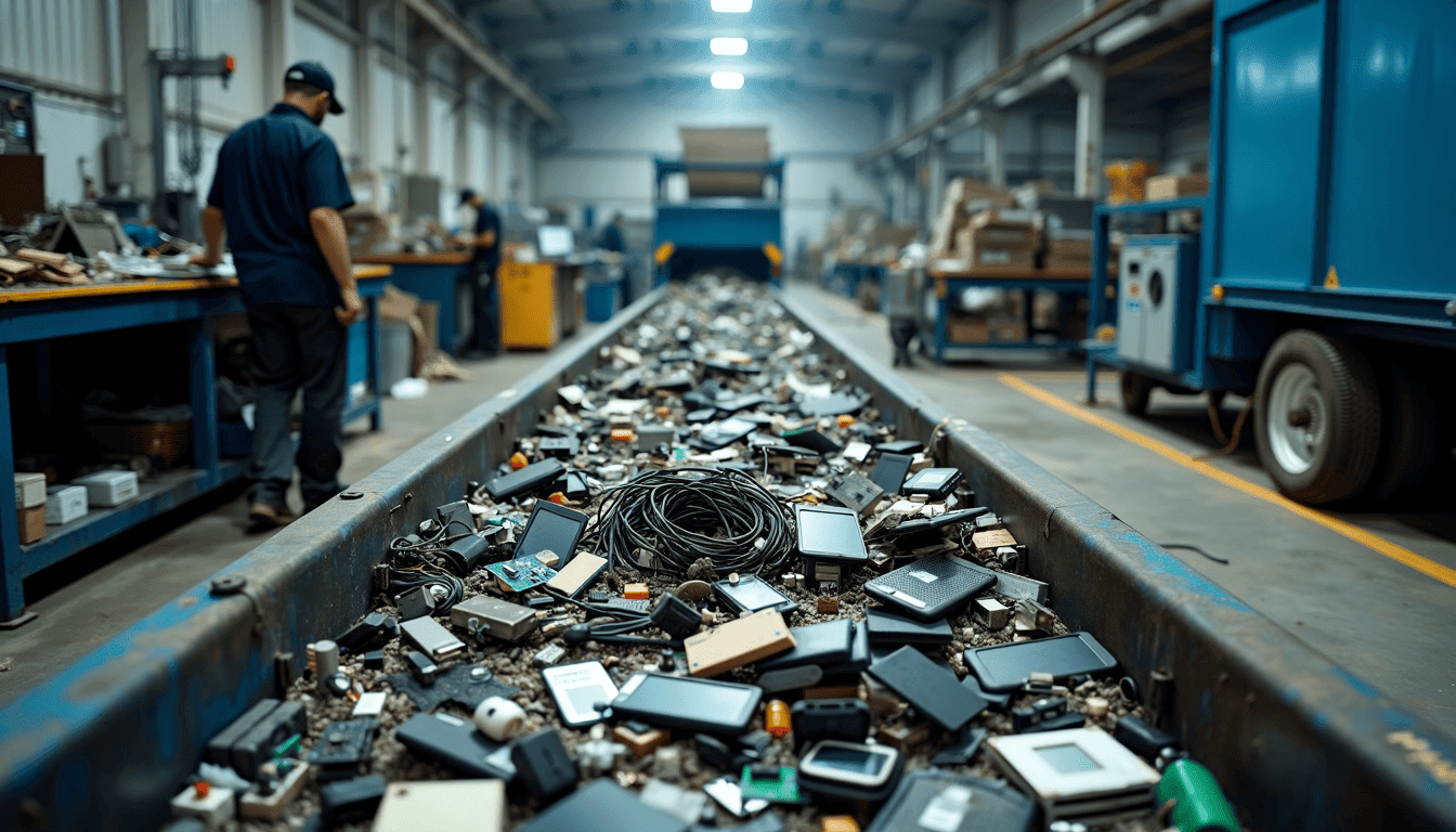 Fluent Conveyors recycling conveyors