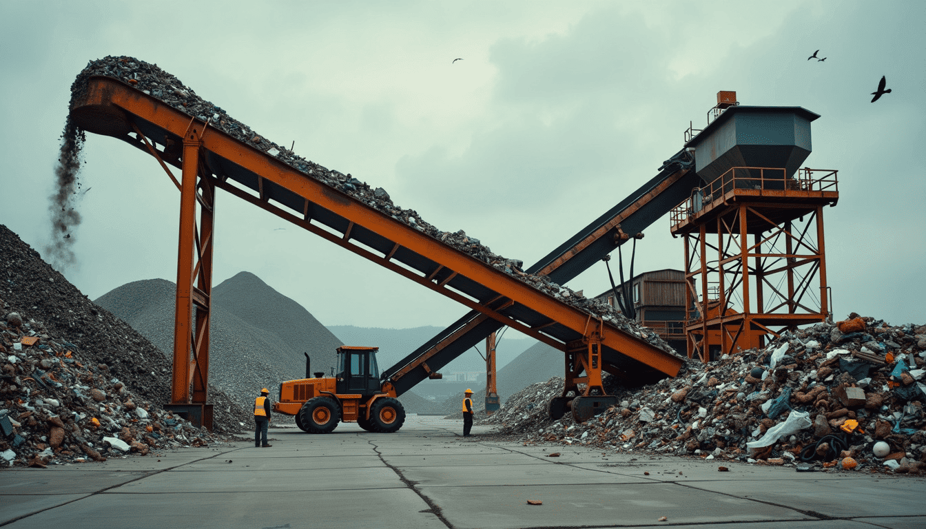 Fluent Conveyors recycling conveyors