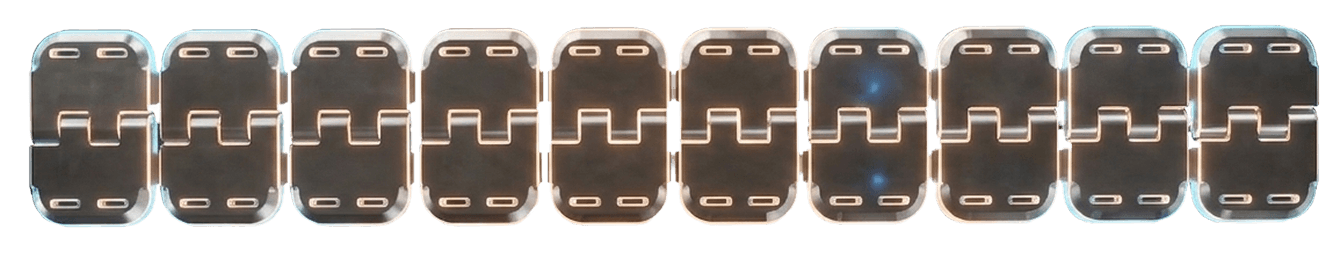 Buy a new replacement belt with factory splicing
