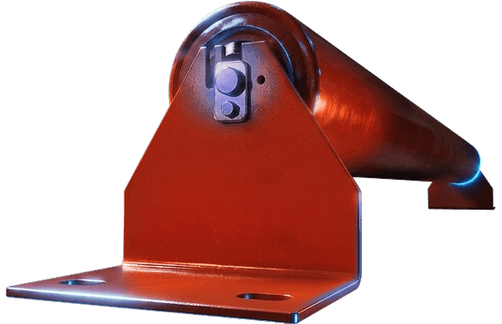 Steel flat idlers