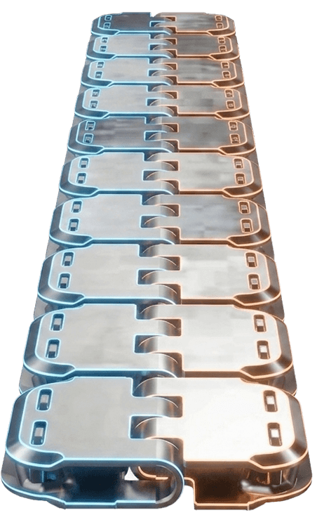 Buy a new replacement belt with factory splicing