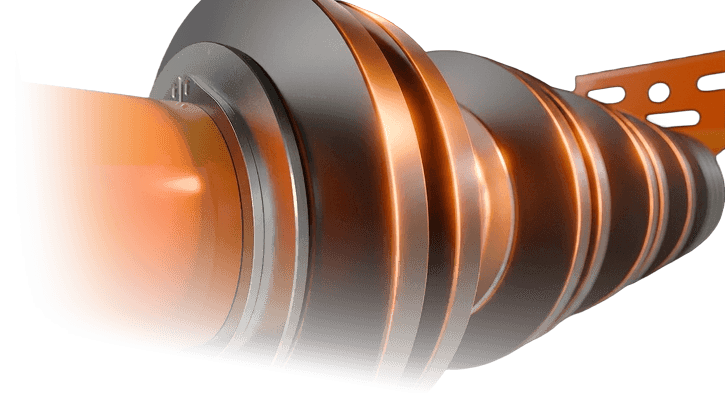 When to use rubber disc return idlers