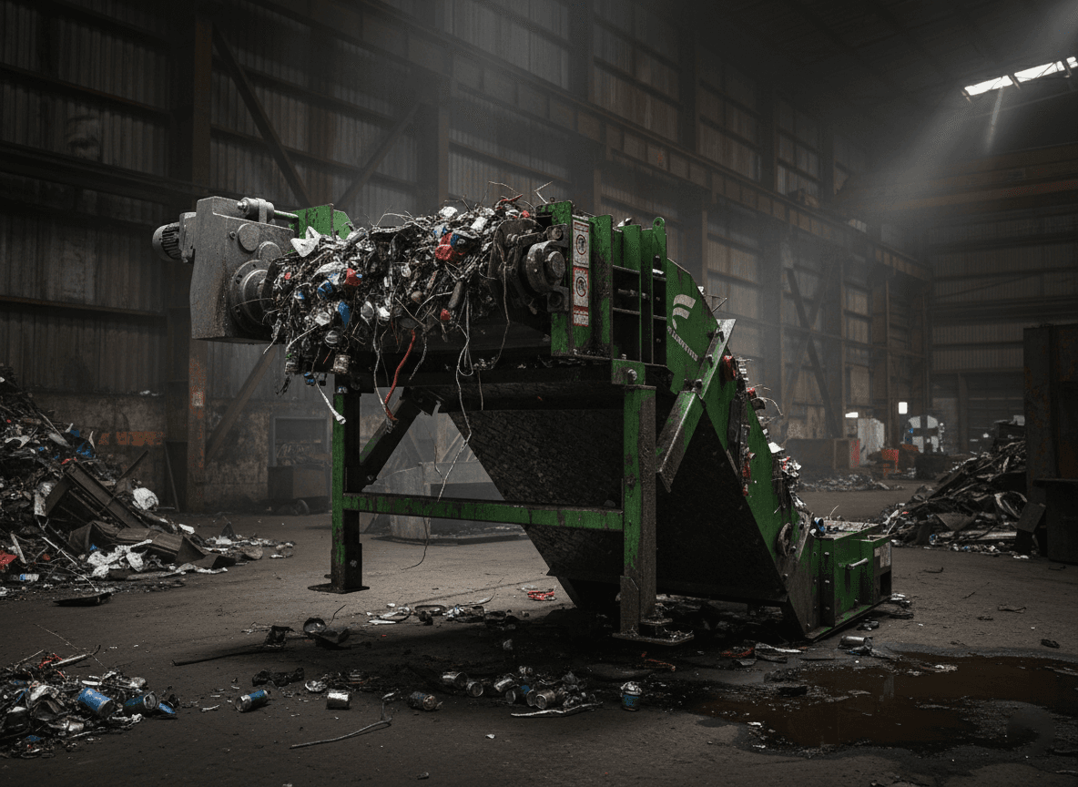Scrap conveyors built for the toughest streams in your yard