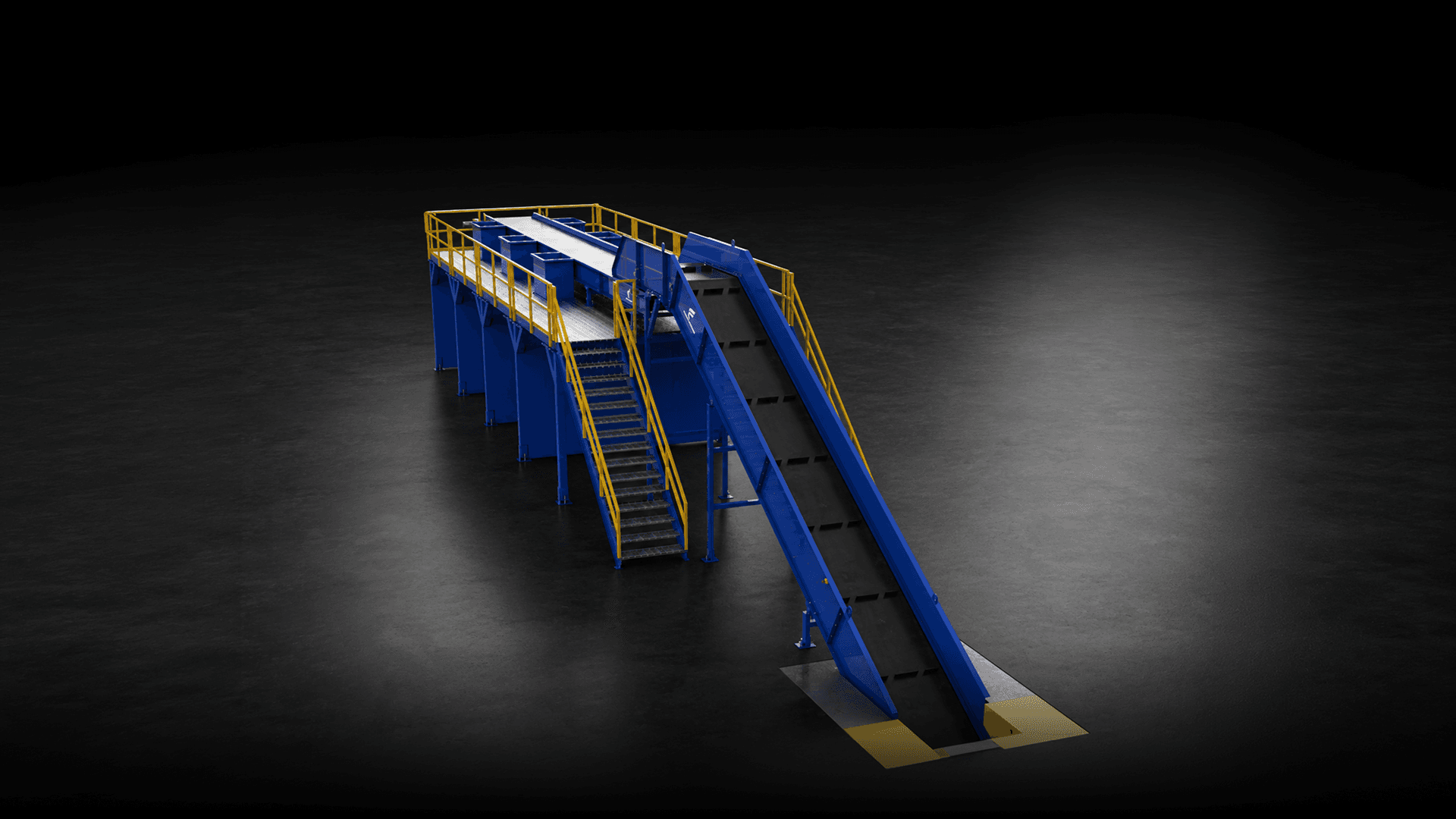 Recycling sort stations built in the USA