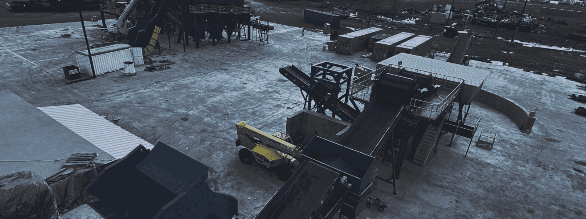 Transfer station conveyors