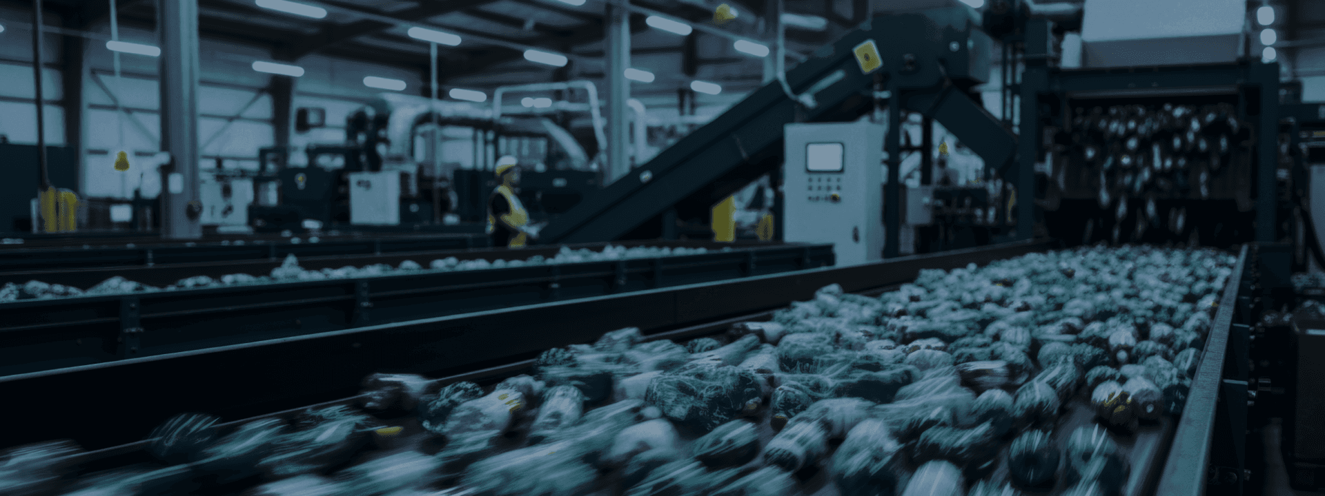 Single-stream recycling conveyor systems