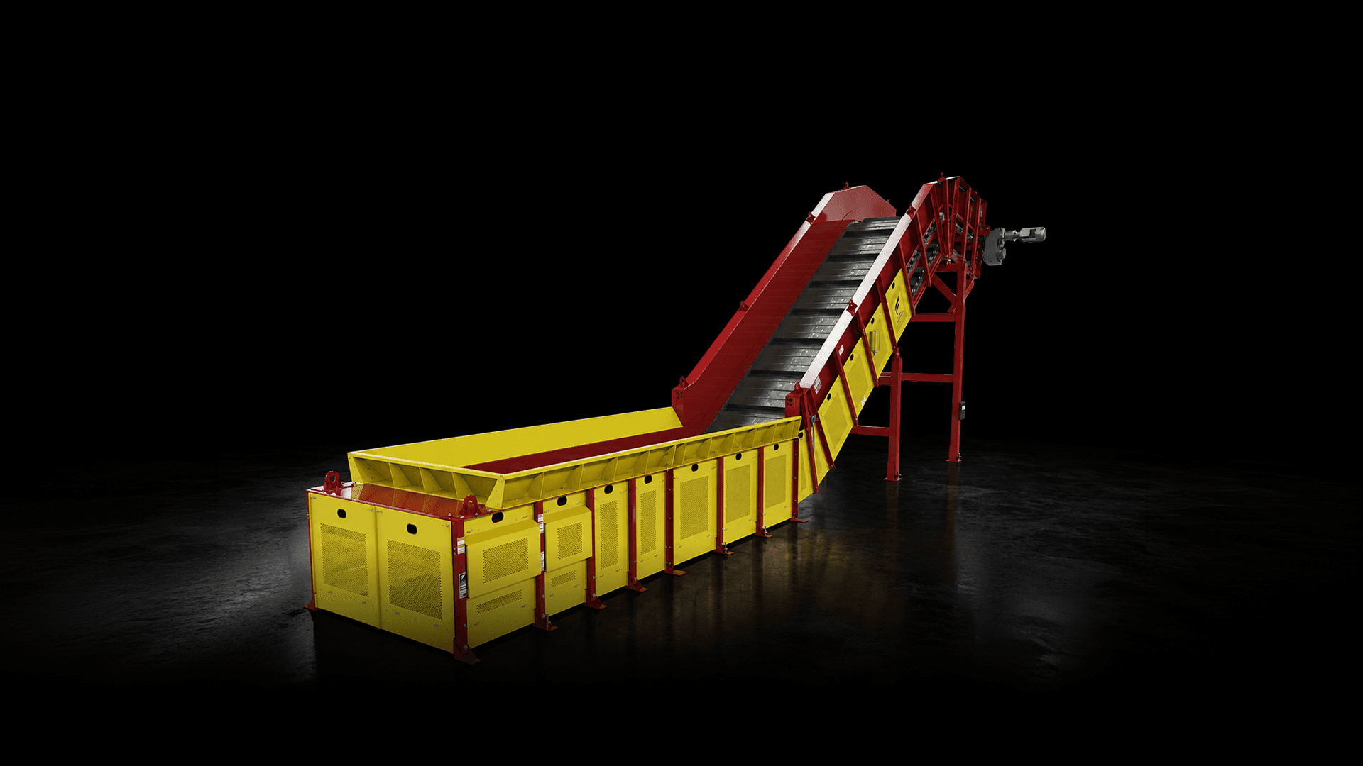 Roller chain conveyors