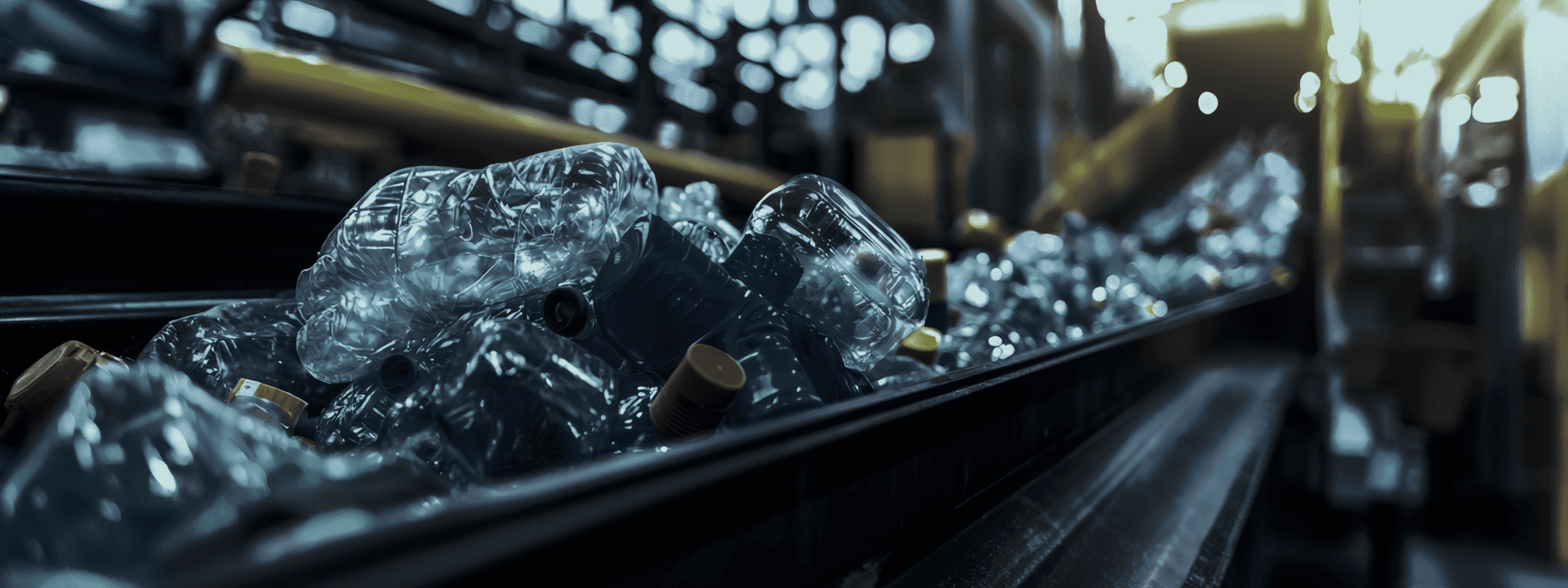 Recycling conveyor systems for plastics